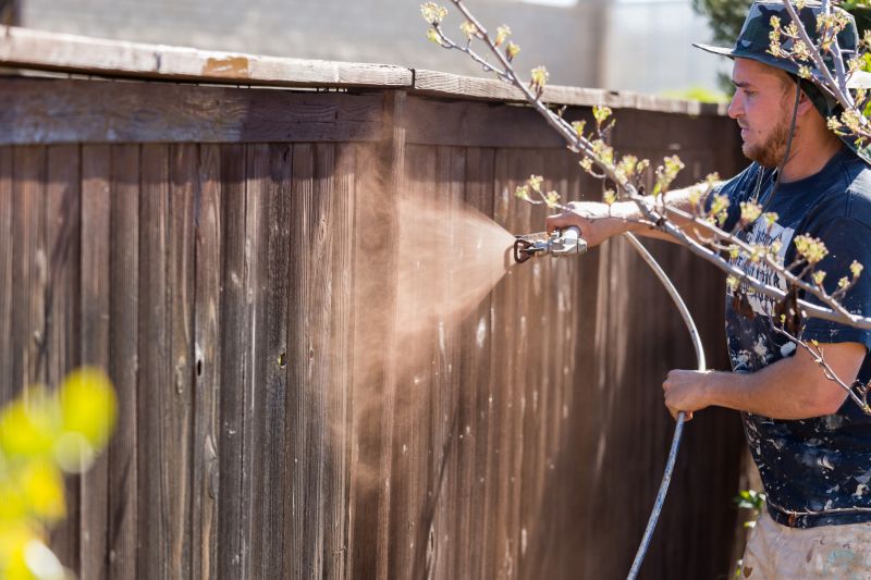 Residential Fence Painting - Residential Fence Painting Excelsior, Minnesota